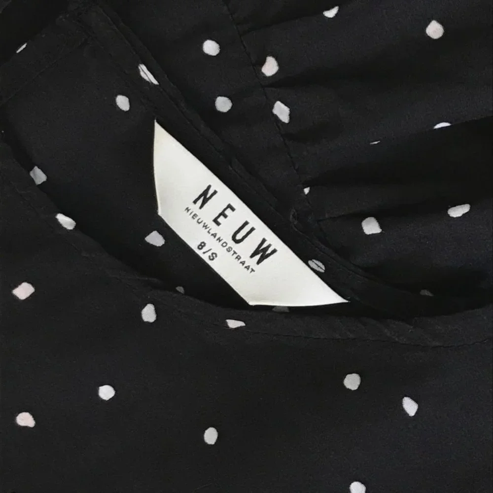 NEUW Nieuwlandstraat easy fitting summer drop waisted dress s8 - Picture 4 of 4
